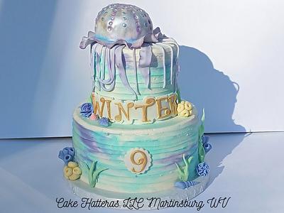 Jellyfish Cake - Cake by Donna Tokazowski- Cake Hatteras, Martinsburg WV