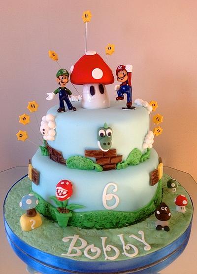 Super Mario - Cake by Alison's Bespoke Cakes