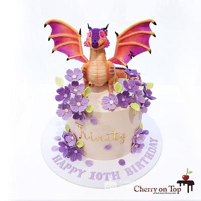  Dragon Kinkajou (Wings of fire) Cake - Cake by Cherry on Top Cakes