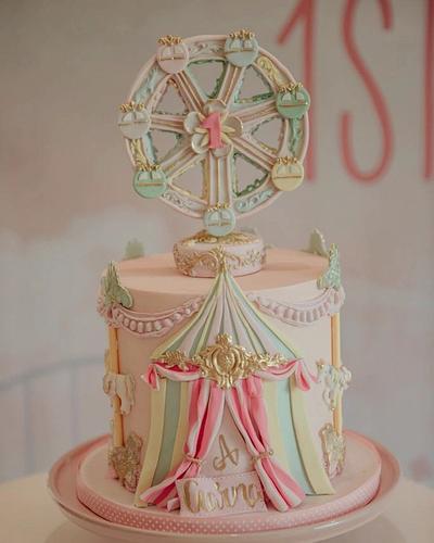 Fairytale Ferris wheel  - Cake by TheCakeNiche