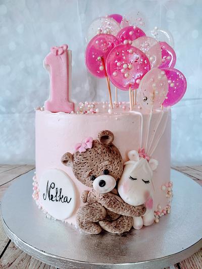 Teddy bear - Cake by alenascakes