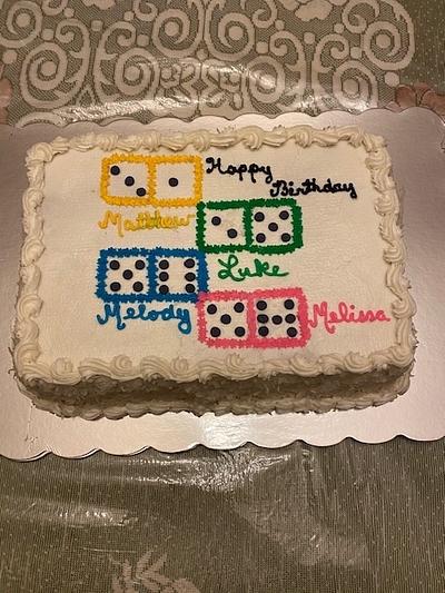 4 Birthdays - Cake by Julia 
