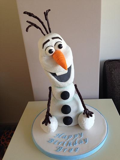 Olaf cake - Cake by The Chocolate Bakehouse