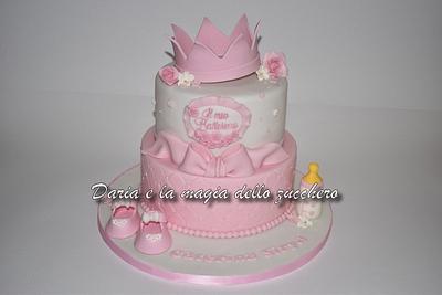  princess baptism cake - Cake by Daria Albanese