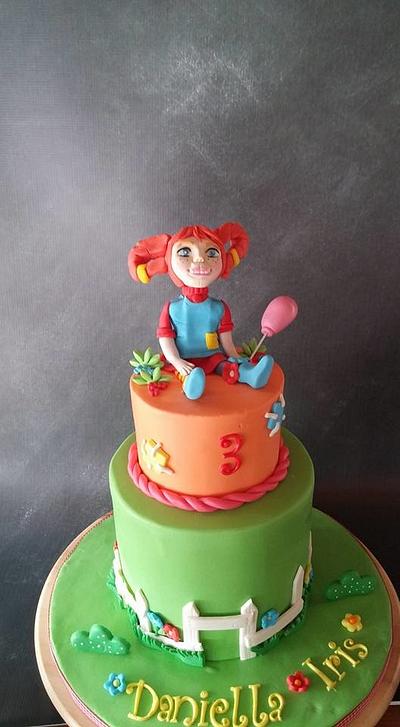 Pippi/Lína Langsokkur in Icelandic - Cake by Bespoke Cakes