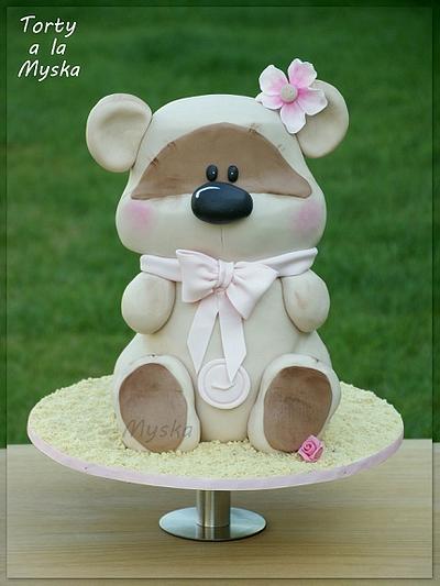 3D bear   - Cake by Myska