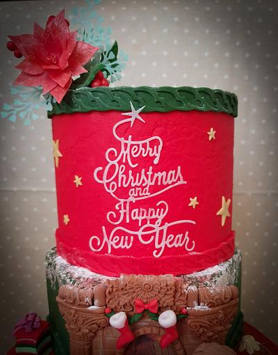 My Christmas  - Cake by Anna Stasiak