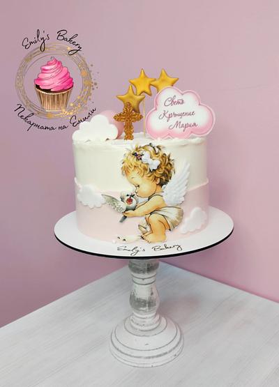Christening cake - Cake by Emily's Bakery