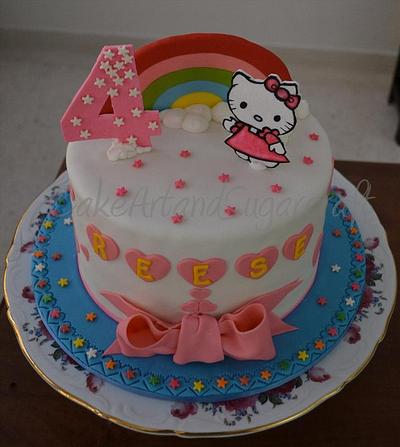 Hello Kitty cake - Cake by CakeArt