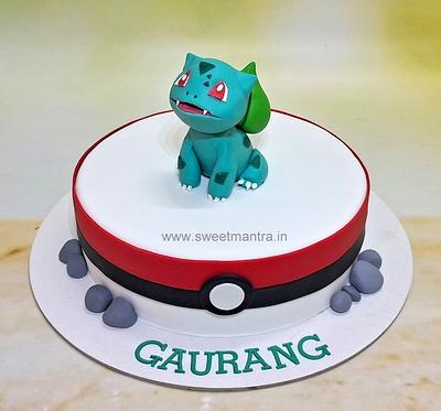 Bulbasaur cake - Cake by Sweet Mantra Customized cake studio Pune