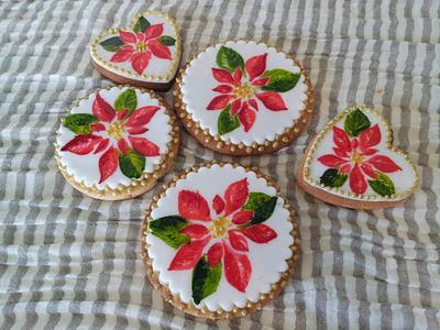 Hand painted Christmas cookies ... - Cake by Bistra Dean 
