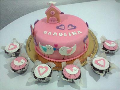 Carolina's Baptism - Cake by Sara - WISH A CAKE & Company