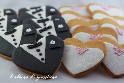 Wedding cookies - Cake by L'albero di zucchero