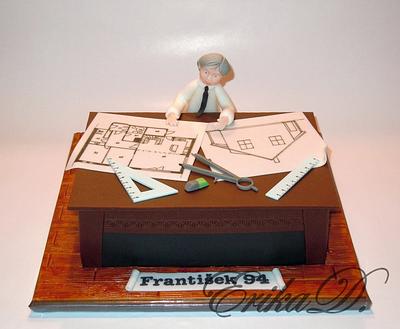 for architect - Cake by Derika