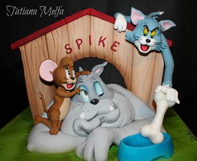 Tom&Jerry cartoon - Cake by Tatiana Melfa