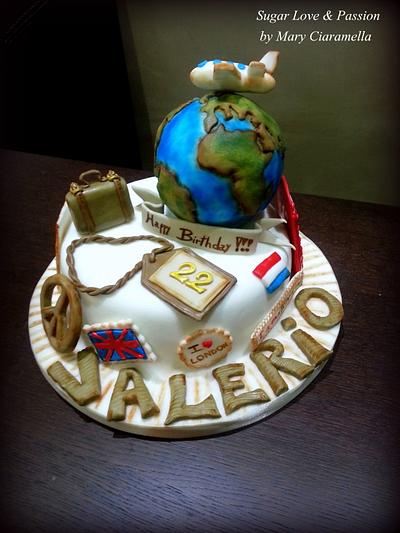 Travel cake - Cake by Mary Ciaramella (Sugar Love & Passion)
