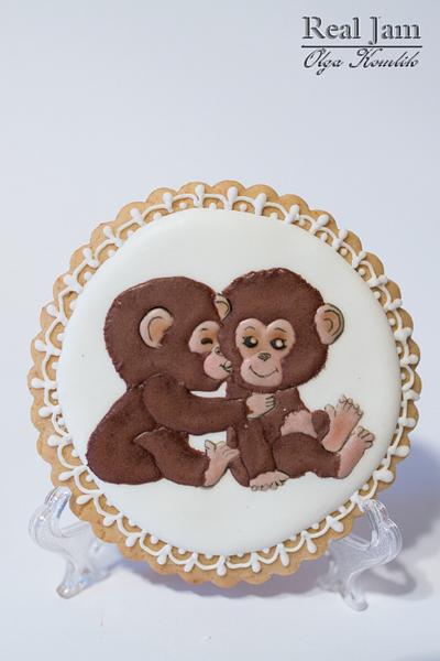 My sweet monkeys - Cake by Olya