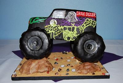 Grave Digger Cake - Cake by Nicole Taylor