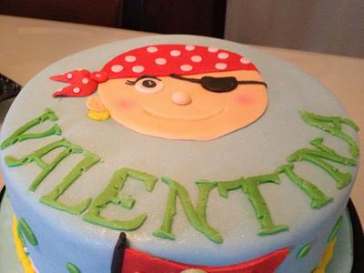 Valentina. The Pirate Girl - Cake by Millie