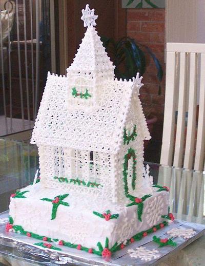 Christmas Cake - Cake by The Custom Piece of Cake