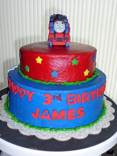 Thomas the Tank Engine  - Cake by Laurie