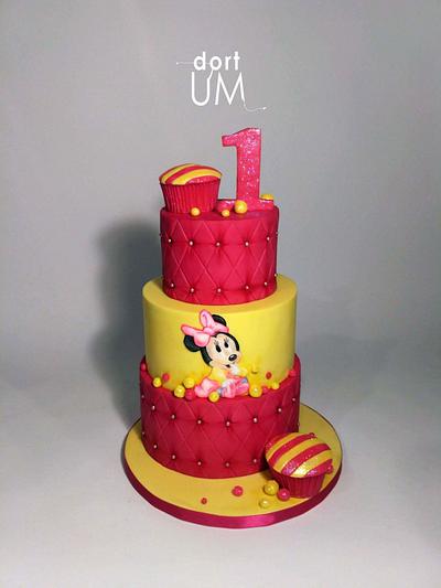 Minie mouse - Cake by dortUM