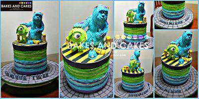 Monster University Cake Inspired - Cake by kitchnthel