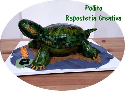 Tortuga - Cake by Pollito