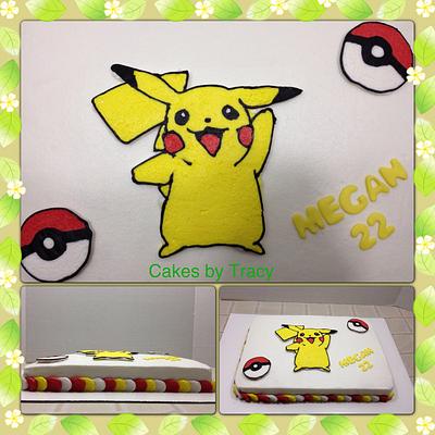 Pikachu Cake - Cake by Tracy
