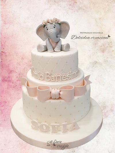 A cute baby Elephant - Cake by Dolcidea creazioni