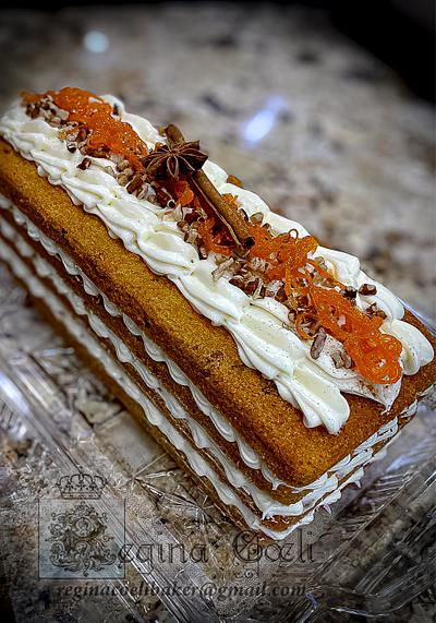An Elegant Carrot Cake - Cake by Regina Coeli Baker