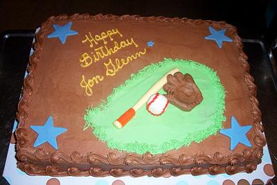 Baseball Birthday Cake - Cake by BettyA