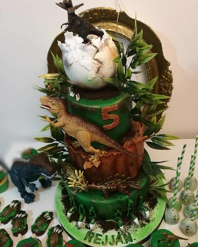 Dinosaurus cake - Cake by AzraTorte