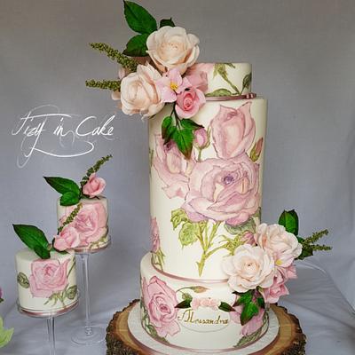 Rose - Cake by Tiziana Cardillo