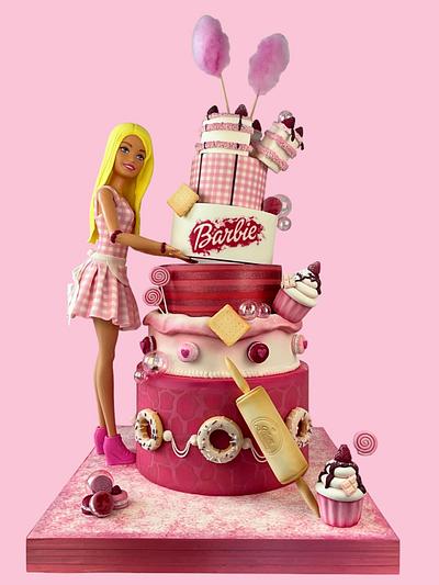 Barbie cake  - Cake by Cindy Sauvage 