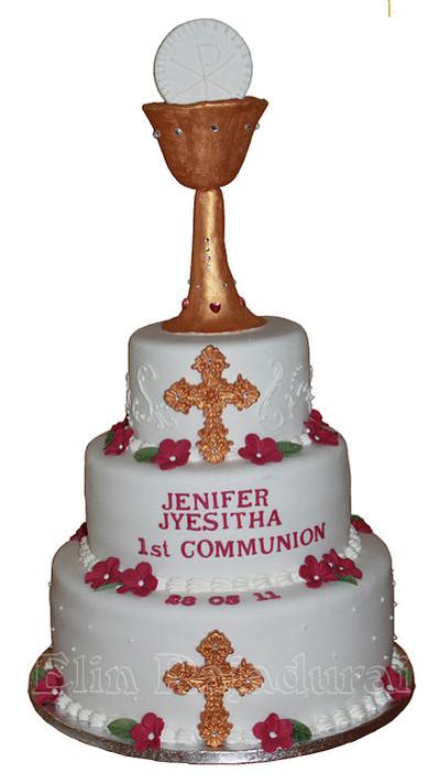 1st communion - Cake by Elin