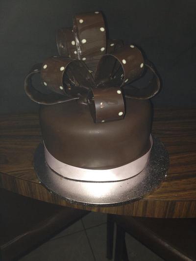 Chocolate bows - Cake by Jacinta