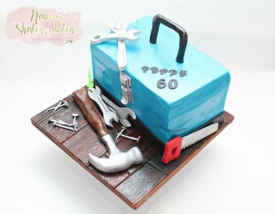 3D Tool Box Cake - Cake by Naomi's Shaken & Baken
