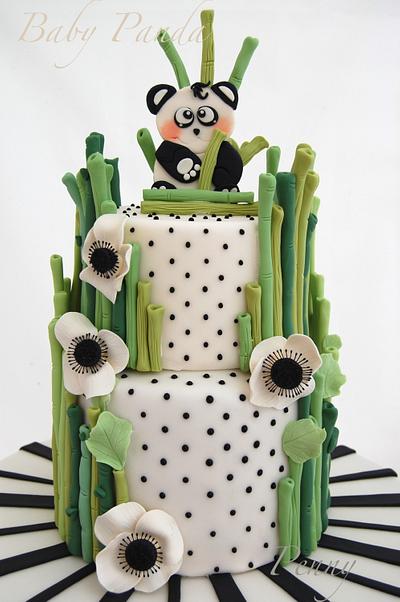 Baby Panda - Cake by Paola Manera- Penny Sue