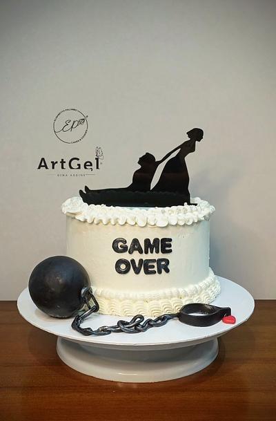 Game over cake - Cake by Elisabetta Palumbo 