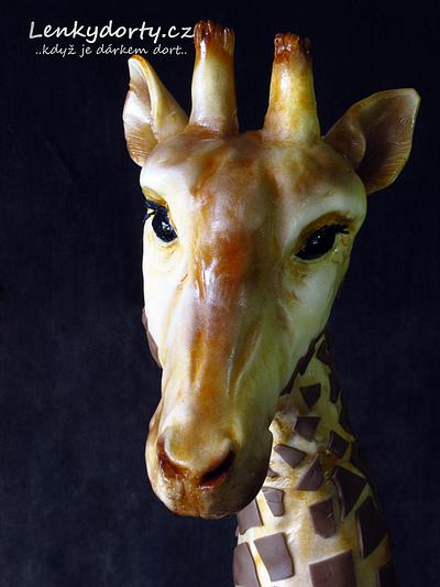 Giraffe 3D cake - Cake by Lenkydorty