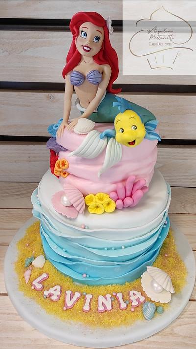 Ariel cake - Cake by Angelica Martinetti Cake Designer