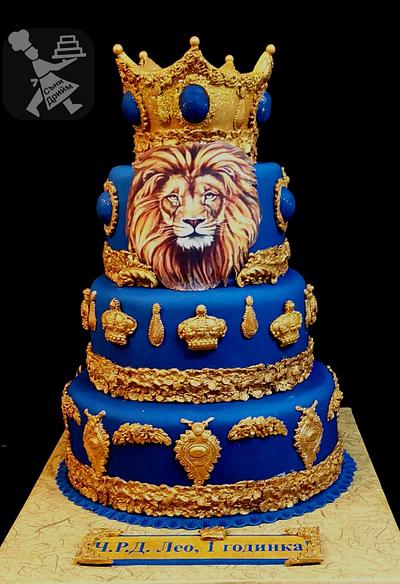 Lion Cake Decorating Photos