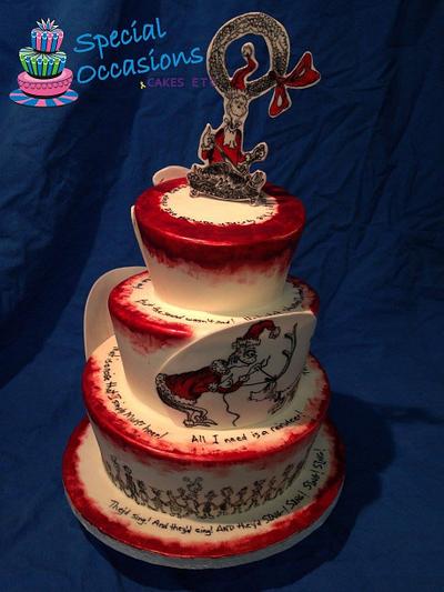 CPC Cat in the Hat Collaboration - How the Grinch Stole Christmas  - Cake by Special Occasions - Cakes, Etc