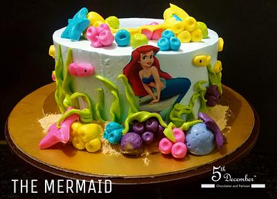 Little Mermaid - Cake by 5th December Chocolatier and Patissiers