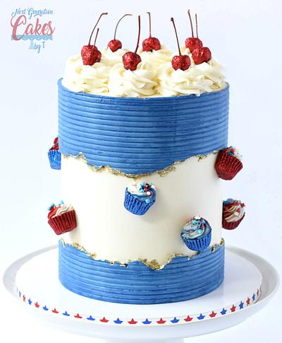 Happy 4th of July - Cake by Teresa Davidson