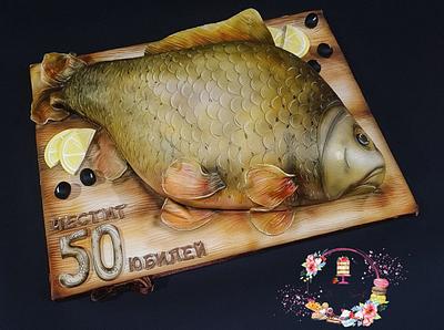 Fish 🐟 cake 🎂 - Cake by Rositsa Aleksieva
