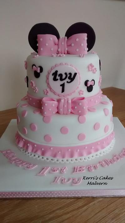 Minnie Mouse - Cake by Kerri's Cakes