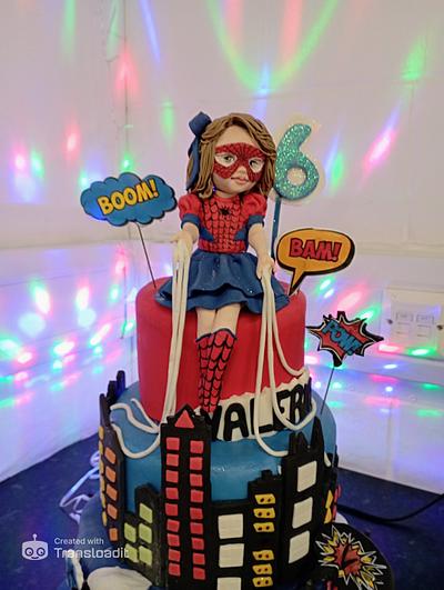 Spider girls powers - Cake by Renata Brocca