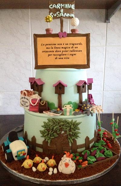 Retirement cake - Cake by romina